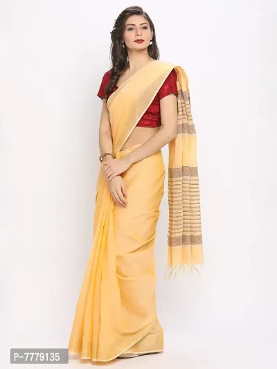 Manvish Drapes Venkatgiri Cotton Saree With Blouse Piece(Pack of 1)-thumb3