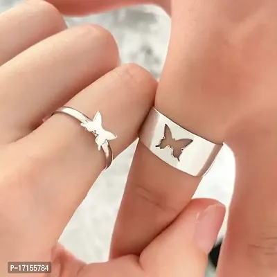 AJS Latest Unisex fashionable Rings (butterfly-ring)-thumb4