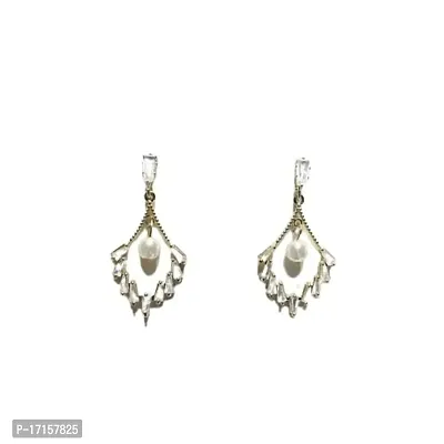 AJS Latest Fashion AD Stone Earrings For Women, for your Loved, Birthday,Festival and any Occasion (AD Stone Earrings)-thumb0