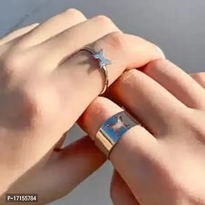 AJS Latest Unisex fashionable Rings (butterfly-ring)-thumb2