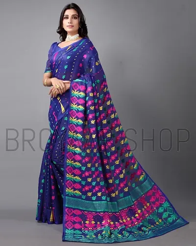 Must Have Cotton Silk Saree without Blouse piece