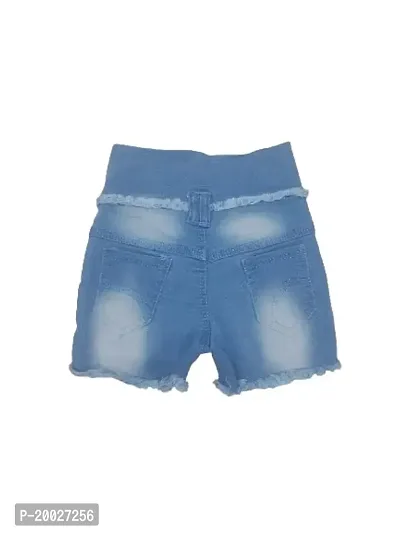 KK  SONS Fancy Denim Shorts for Kids (Girls) P584-thumb2