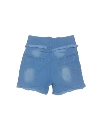 KK  SONS Fancy Denim Shorts for Kids (Girls) P579-thumb1