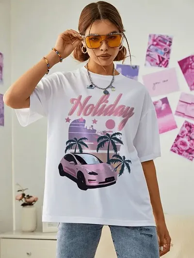 Over Size Trendy designer womens T shirt