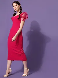 Stylish Fancy Designer Polyester Dresses For Women-thumb3