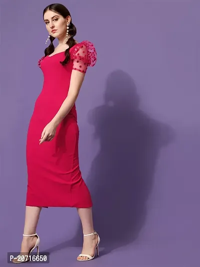 Stylish Fancy Designer Polyester Dresses For Women-thumb4