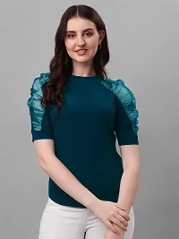 Stylish Fancy Designer Polyester Top For Women-thumb3