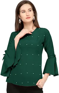 Stylish Fancy Designer Crepe Top For Women-thumb4