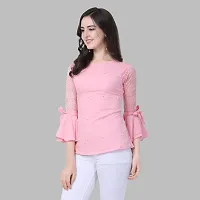 Stylish Fancy Designer Crepe Top For Women-thumb2