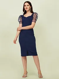 Stylish Fancy Designer Polyester Dresses For Women-thumb3