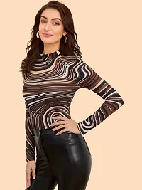 Stylish Fancy Designer Cotton Spandex Top For Women-thumb2