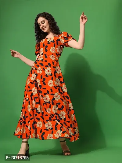 Stylish Fancy Designer Crepe Dresses For Women-thumb5