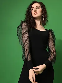 Stylish Fancy Designer Polyester Dresses For Women-thumb2