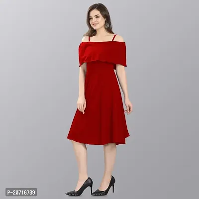 Stylish Fancy Designer Crepe Dresses For Women-thumb4