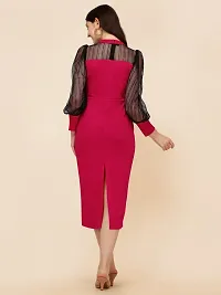 Stylish Fancy Designer Polyester Dresses For Women-thumb1