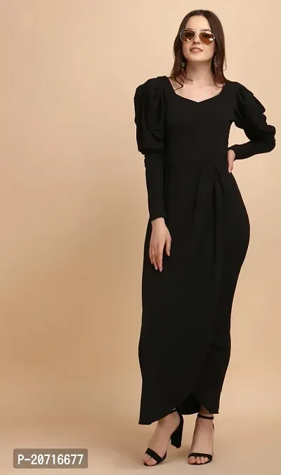 Stylish Fancy Designer Polyester Dresses For Women-thumb0