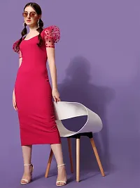 Stylish Fancy Designer Polyester Dresses For Women-thumb2