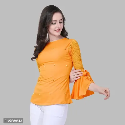 Stylish Fancy Designer Crepe Top For Women-thumb4