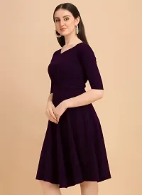 Stylish Fancy Designer Cotton Blend Dresses For Women-thumb2