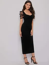 Stylish Fancy Designer Polyester Dresses For Women-thumb2