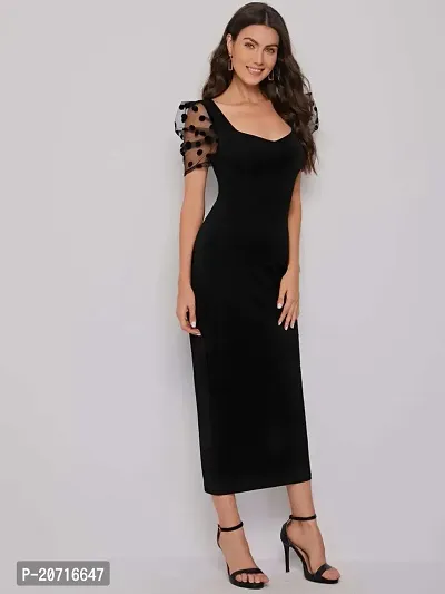 Stylish Fancy Designer Polyester Dresses For Women-thumb3