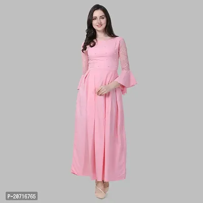 Stylish Fancy Designer Crepe Dresses For Women