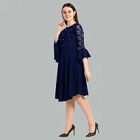 Designer Crepe Dresses For Women-thumb3