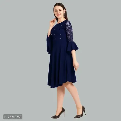 Designer Crepe Dresses For Women-thumb4