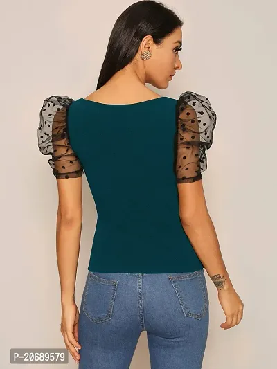 Stylish Fancy Designer Polyester Top For Women-thumb3