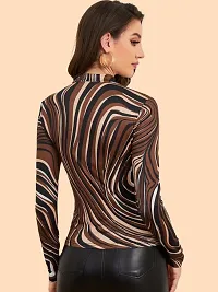 Stylish Fancy Designer Cotton Spandex Top For Women-thumb1