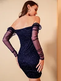 Stylish Fancy Designer Net Dresses For Women-thumb3