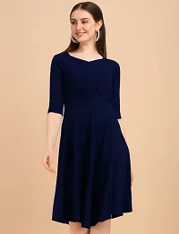 Stylish Fancy Designer Cotton Blend Dresses For Women-thumb2