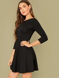 Stylish Fancy Designer Polyester Dresses For Women-thumb2