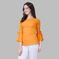 Stylish Fancy Designer Crepe Top For Women-thumb2