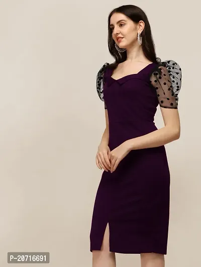 Stylish Fancy Designer Polyester Dresses For Women-thumb3