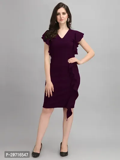 Stylish Fancy Designer Polyester Dresses For Women-thumb0