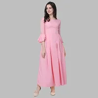 Stylish Fancy Designer Crepe Dresses For Women-thumb4