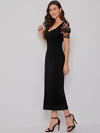 Stylish Fancy Designer Polyester Dresses For Women-thumb3