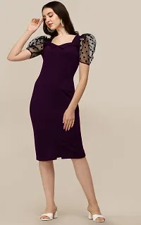 Stylish Fancy Designer Polyester Dresses For Women-thumb1