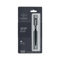 Parker Vector Ball Pen, Matte Black-thumb1