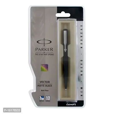 Parker Vector Ball Pen, Matte Black-thumb4