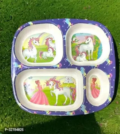 Lilly Kids Sectioned Plate (Pack of 2)