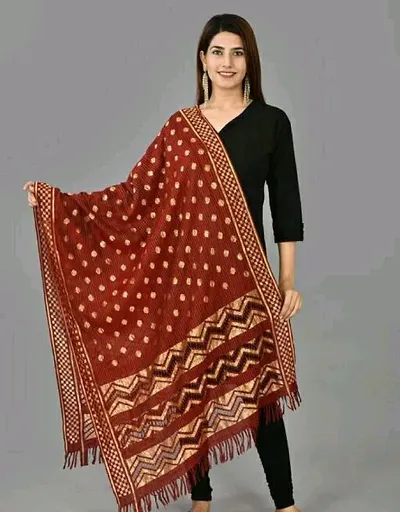 Fancy Banarasi Silk Dupattas For Women