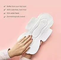 Explodge Newfeel Goold Quality Sanitary Pads Combo of 2 Packets Total 80 Pads + Free 20 Panty Liner (XXXL) Sanitary Napkin-thumb1