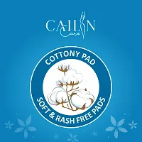 Cailin Care Cottony Extra Soft  Comfortable Sanitary Pads Sanitary Napkins (Size - 280mm | XXL) (Combo of 2 Packet) (Total 80 Pads)-thumb2