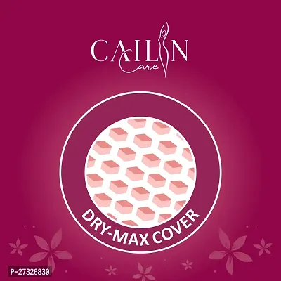 Cailin Care Naturally Soft and Comfortable Anty Bacterial Cotton Sanitary Pads (Size - 320mm | XXXL) (2 Packet) (Total 80 Pads)-thumb4