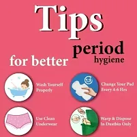 Explodge Newfeel Anti bacterial Sanitary Pads With Drynet Technology (100% leakage Proof Sanitary Napkins) (Size - 320mm | XXXL) (Combo of 3 Packet) (Total 120 Pads + Free 30 Panty Liner)-thumb3