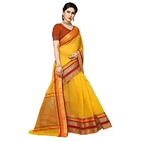 Fabulous Kota Doria Cotton Self Pattern Saree with Blouse piece For Women-thumb2