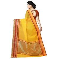 Fabulous Kota Doria Cotton Self Pattern Saree with Blouse piece For Women-thumb3