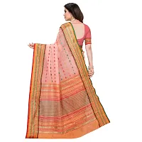 Fabulous Kota Doria Cotton Self Pattern Saree with Blouse piece For Women-thumb2